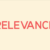 Relevance Font