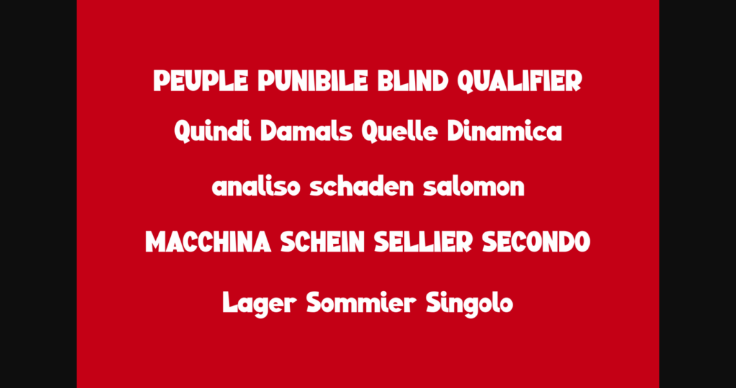 Relisto Font Poster 5