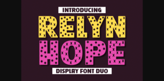 Relyn Hope Font Poster 1