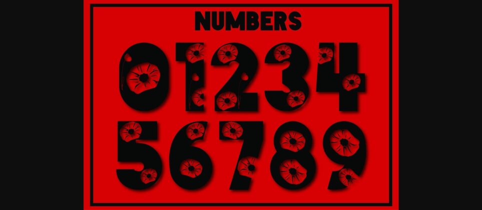 Remembrance Font Poster 4