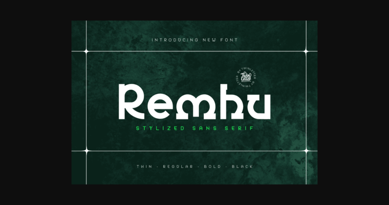 Remhu Font Poster 3