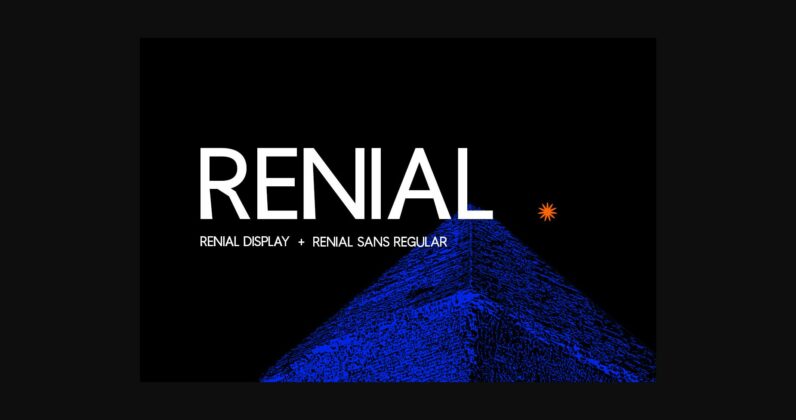 Renial Font Poster 3