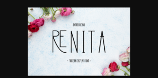 Renita Font Poster 1