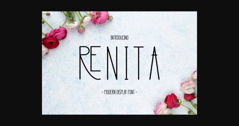 Renita Font Poster 1