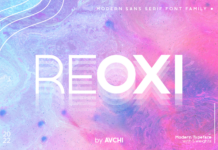 Reoxi Font Poster 1