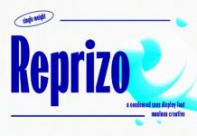 Reprizo Font Poster 1