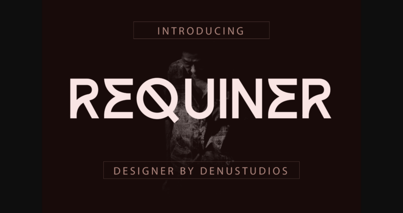 Requiner Font Poster 3