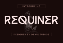 Requiner Font Poster 1