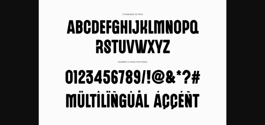 Resoft Font Poster 9