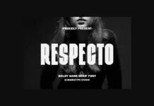Respecto Font Respecto Font Poster 1