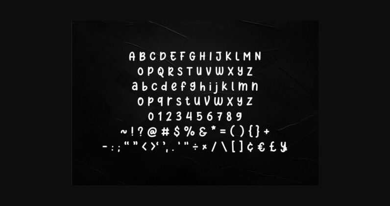 Rest in Rock Font Poster 6