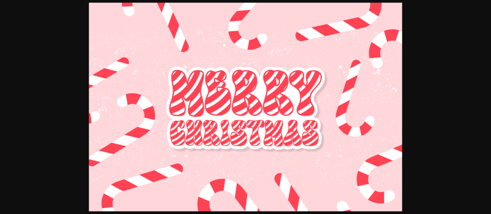 Retro Candy Font Poster 6