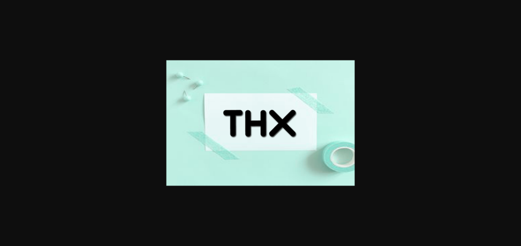 Retro Font Poster 9