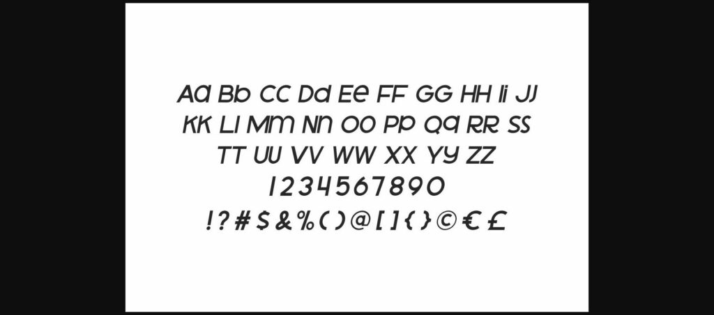 Retro Greathe Font Poster 10
