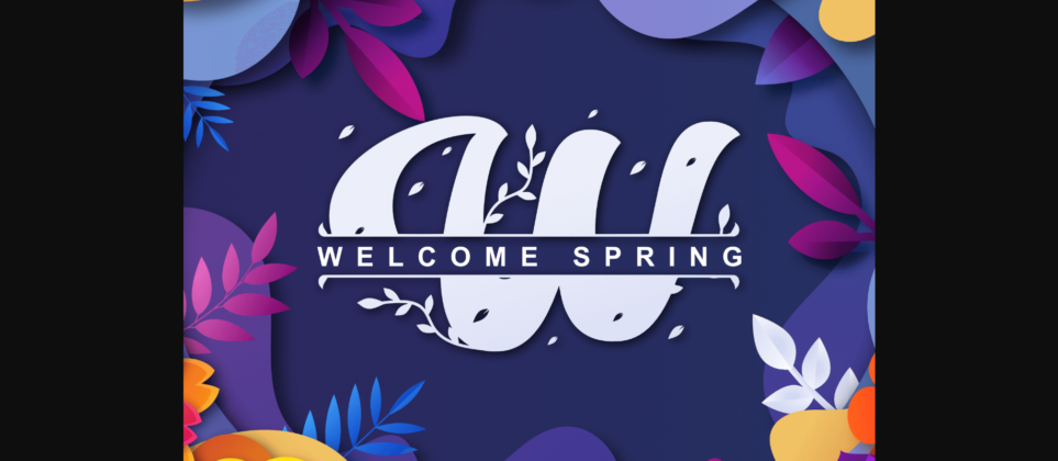 Retro Spring Font Poster 4