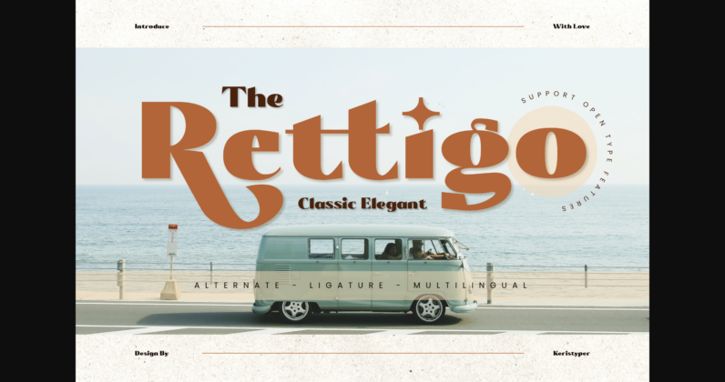 Rettigo Font Poster 3