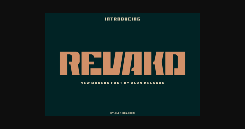 Revako Font Poster 1