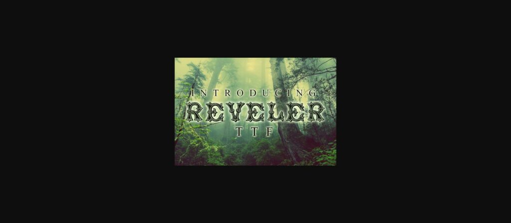 Reveler Font Poster 1