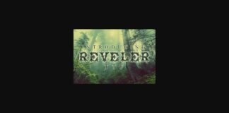 Reveler Font Poster 1