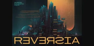 Reversia Font Poster 1