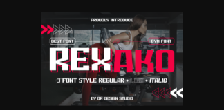 Rexako Font Poster 1