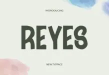 Reyes Font Reyes Font Poster 1