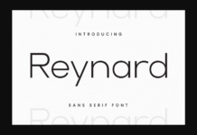 Reynard Font Poster 1