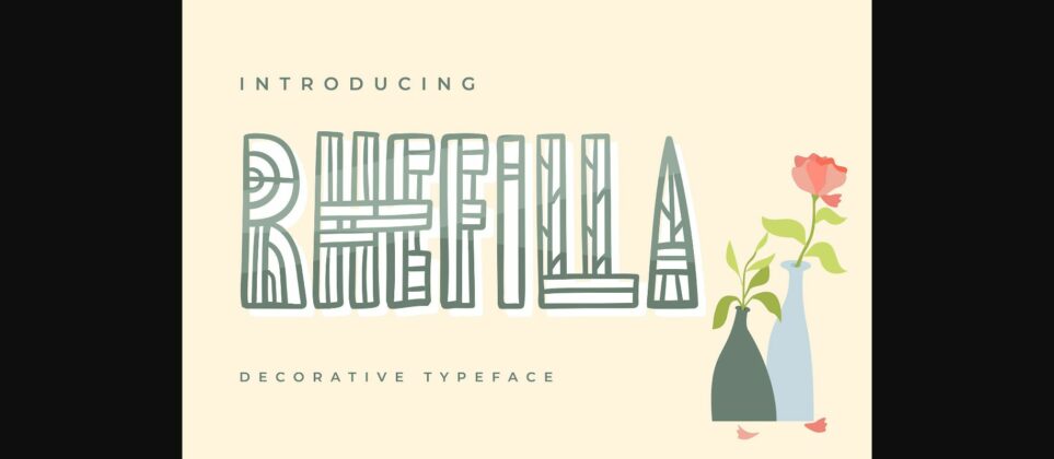 Rhefilla Font Poster 3