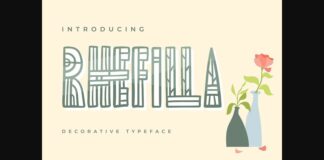 Rhefilla Font Poster 1