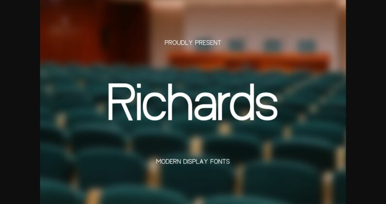 Richards Font Poster 3