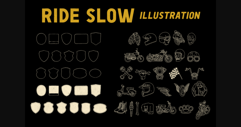 Ride Slow Font Poster 10