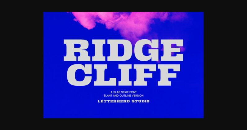Ridge Cliff Poster 3