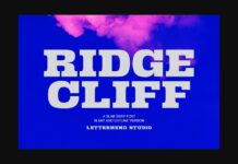 Ridge Cliff Poster 1