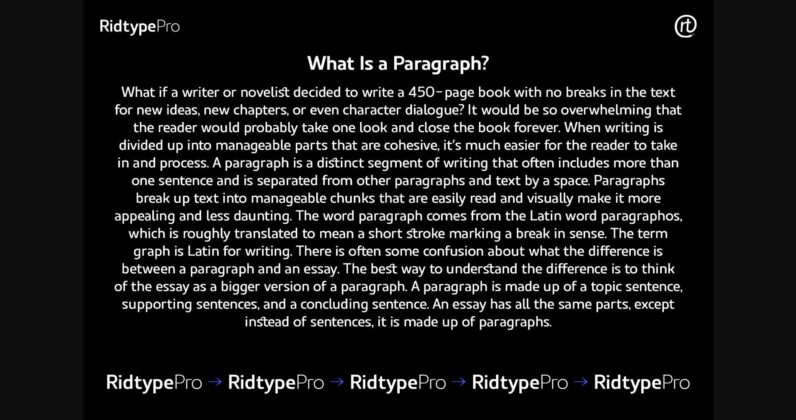 Ridtype Pro Font Poster 6