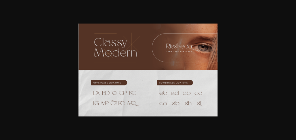 Rieskeda Font Poster 7