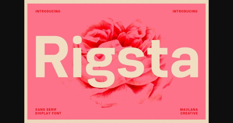 Rigsta Font Poster 3