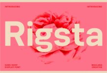 Rigsta Font Poster 1