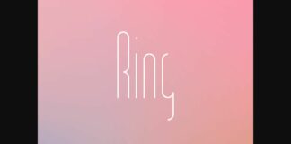 Ring Legs Font Poster 1