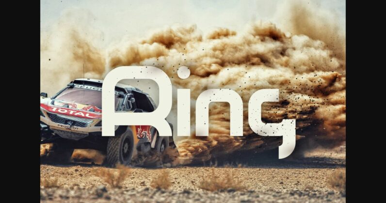 Ring Quad Font Poster 3