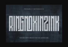 Ringnoxinzink Font Poster 1