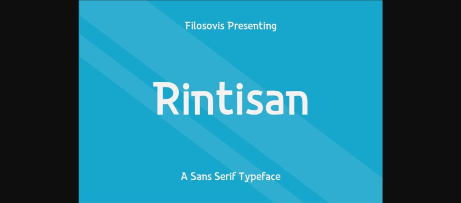 Rintisan Font Poster 1