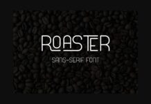 Roaster Font Poster 1