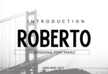 Roberto Font Poster 1