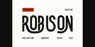 Robinson Font Poster 1