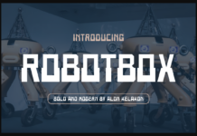 Robotbox Font Poster 1