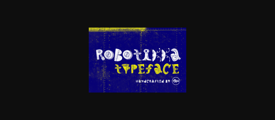 Robotikka Font Poster 3
