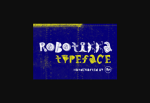 Robotikka Font Poster 1