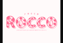 Rocco Font Poster 1