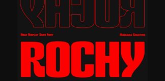 Rochy Font Poster 1