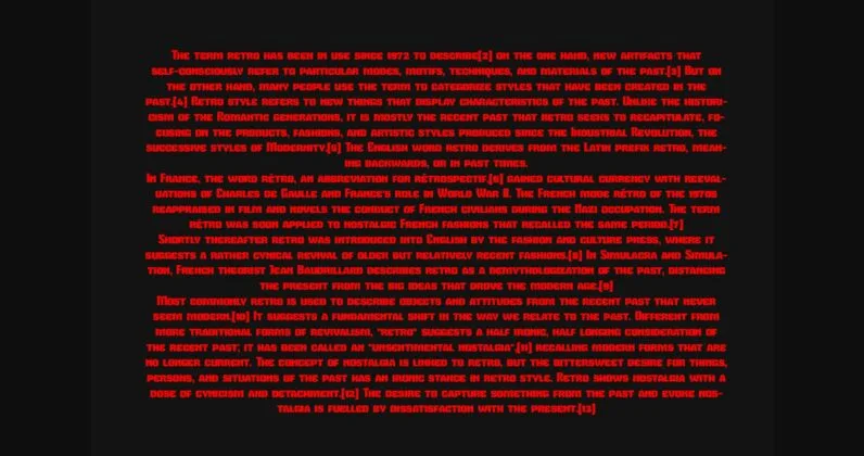 Rochy Font Poster 4